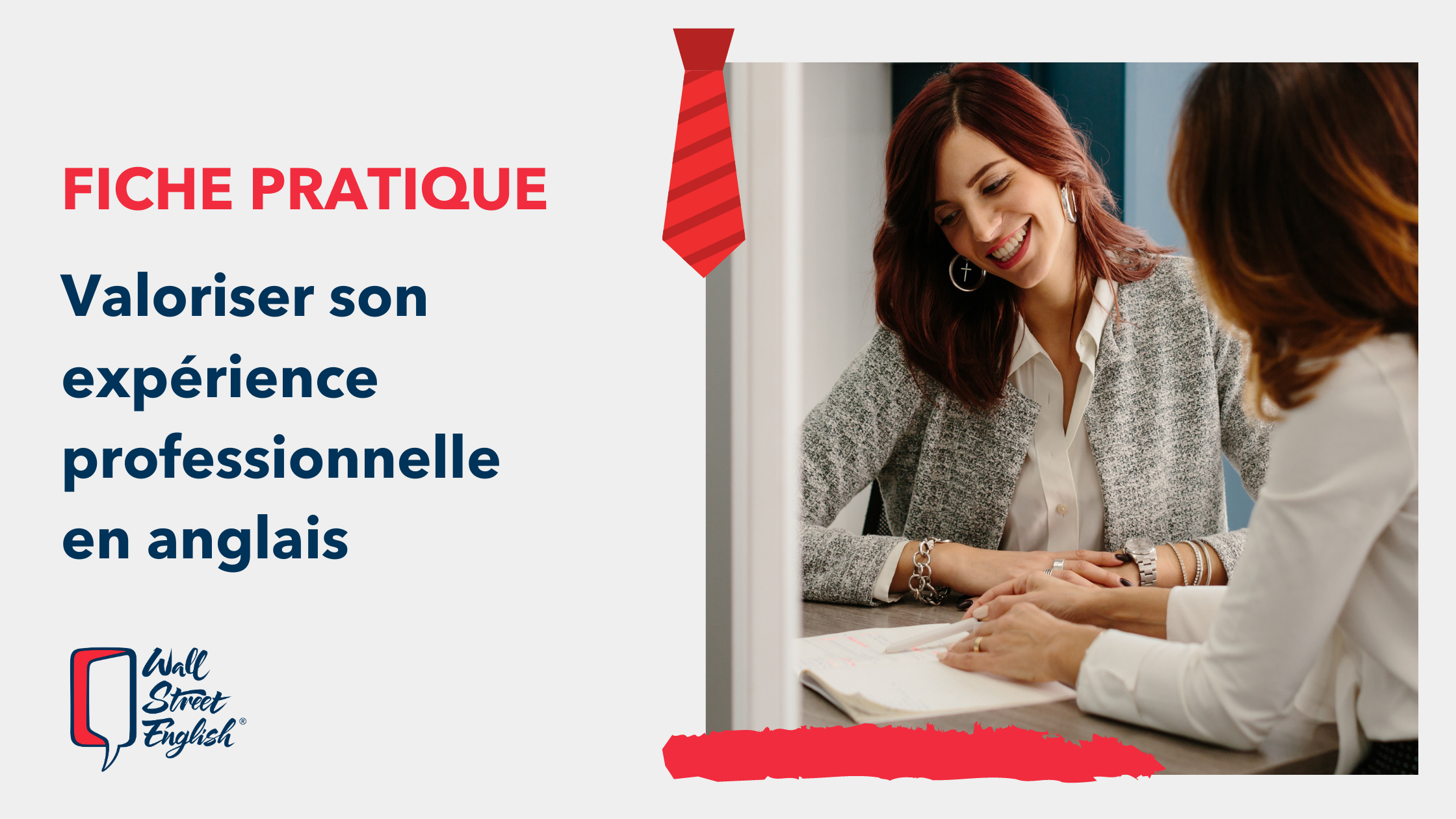 fiche pratique : valoriser son expérience professionnelle en anglais