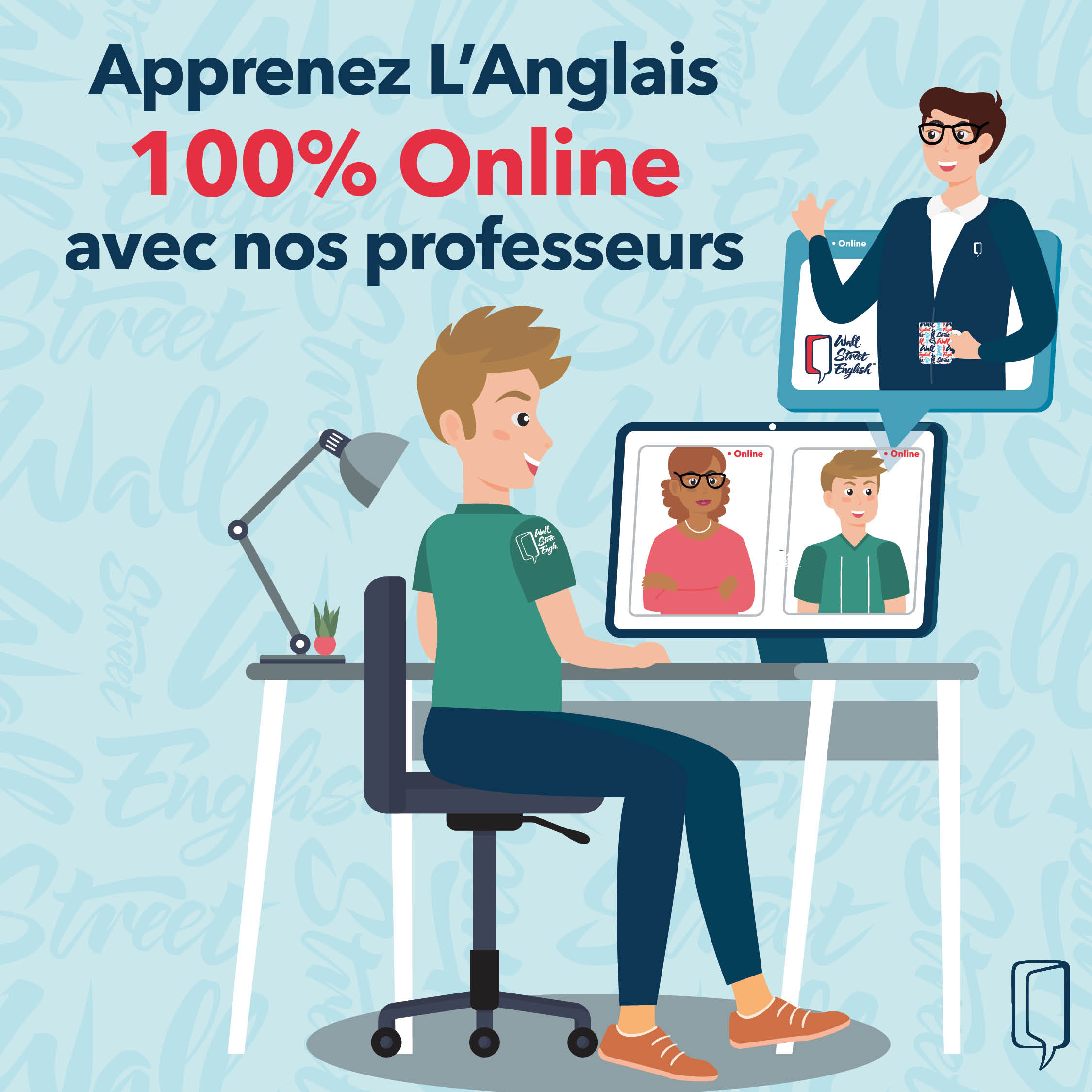 apprendre l'angllais en ligne