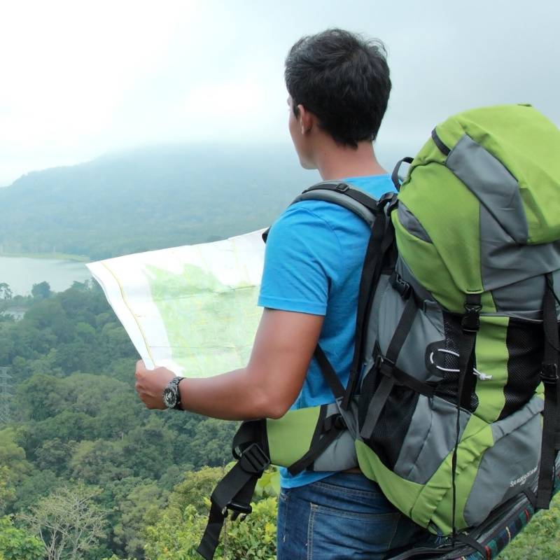 Monsieur en randonner 