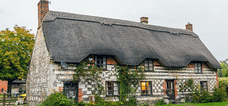 Maison de village anglais