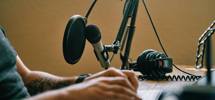 podcast - enregistrement micro