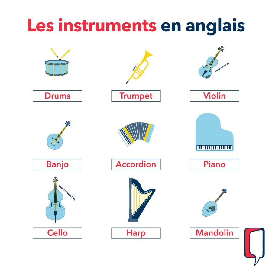 Les instruments de musique