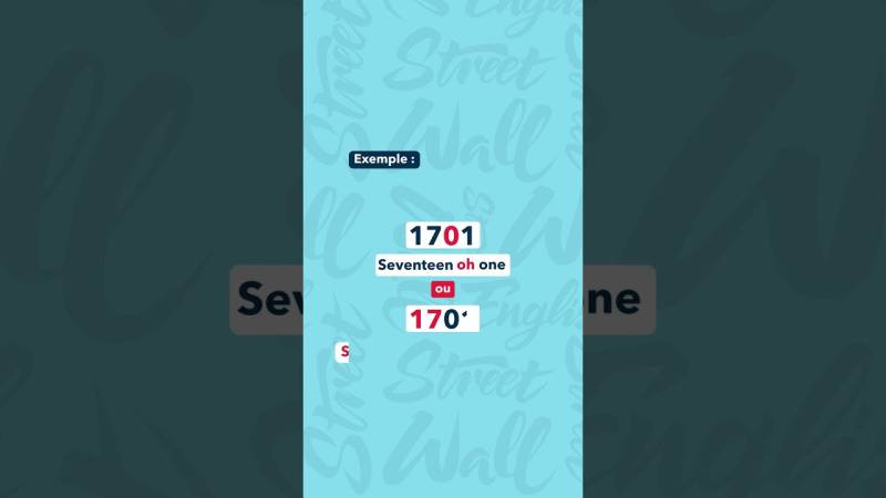 Embedded thumbnail for Comment prononcer les années en anglais ?