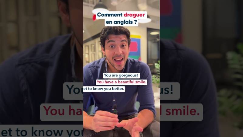 Embedded thumbnail for Comment draguer (poliment) en anglais ?