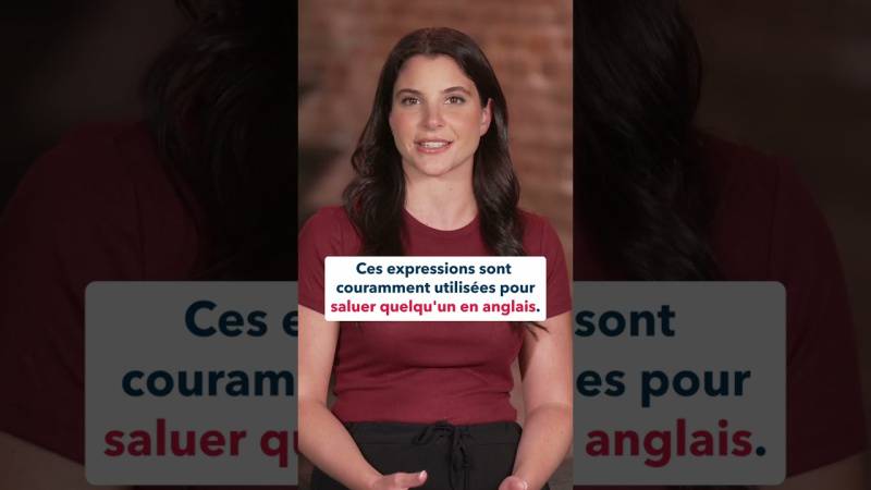 Embedded thumbnail for Les salutations en anglais : comment bien dire bonjour et au revoir ?