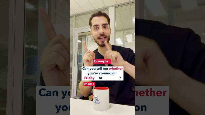 Embedded thumbnail for Quand doit-on utiliser “if” et quand doit-on utiliser “whether” ?