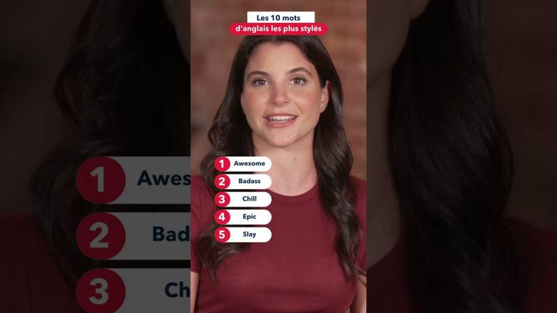 Embedded thumbnail for 10 mots d’anglais à connaître pour paraître plus naturel