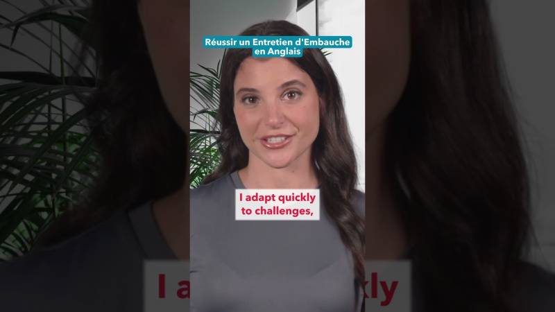 Embedded thumbnail for Comment réussir un entretien d’embauche en anglais ?